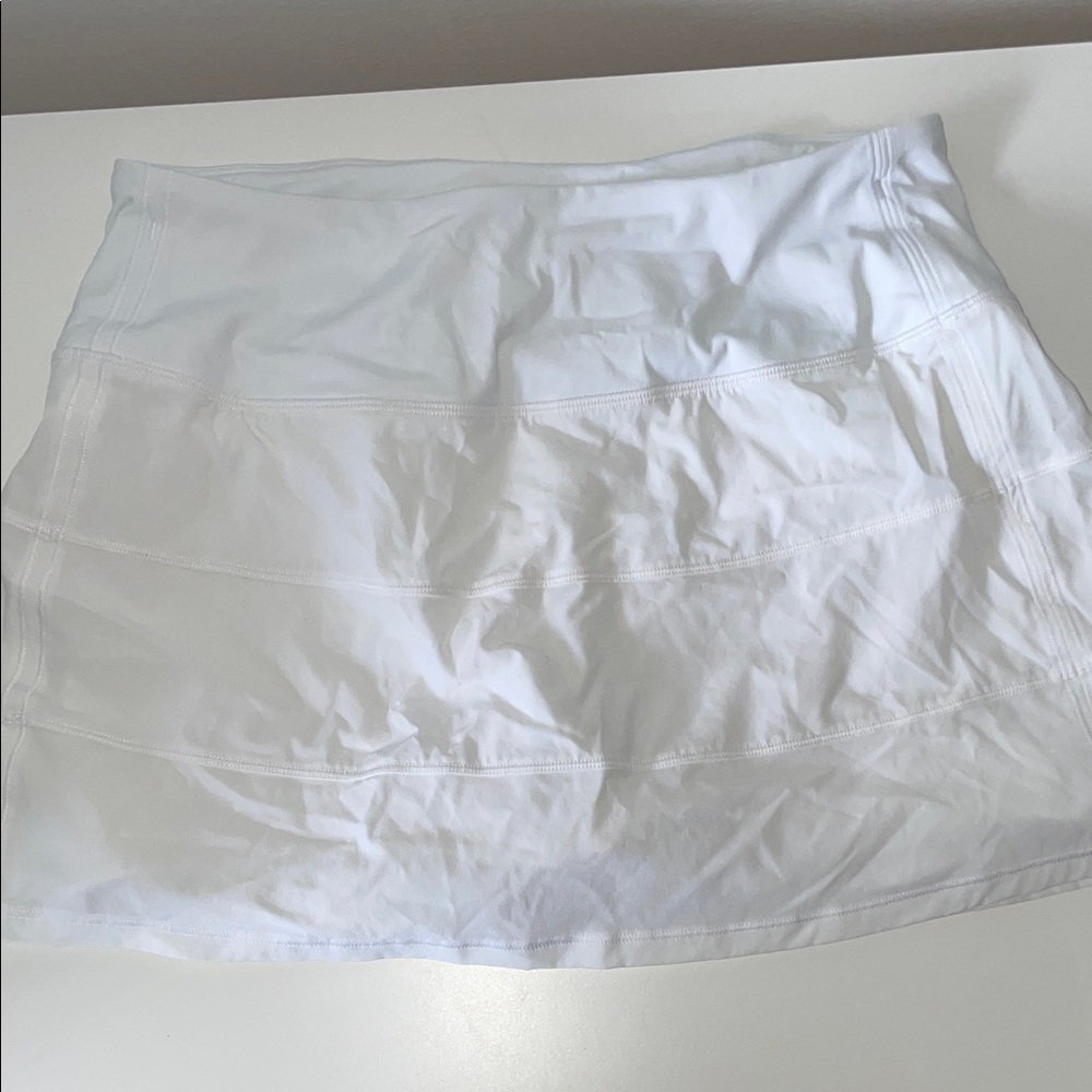 CRZ YOGA White Athletic Skirt